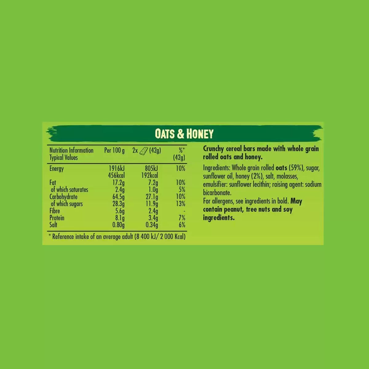 Title: Nature Valley Crunchy Oats & Honey Bars, 40 × 42g