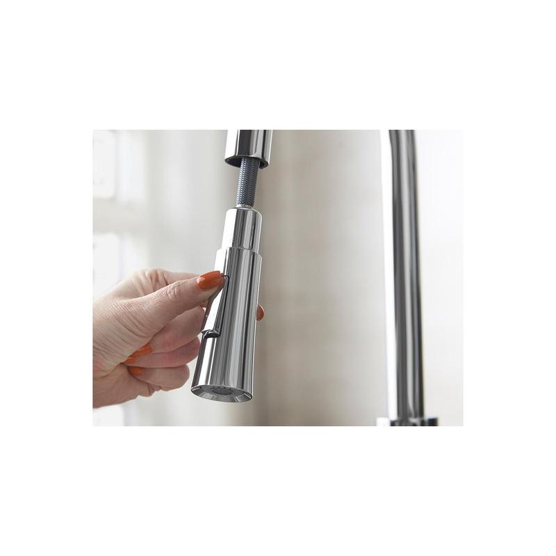 Deva Pendle Kitchen Pull Out Sink Mixer Tap in Chrome, Model PEN104