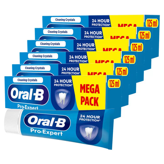 Oral-B Pro-Expert Professional Protection Toothpaste, 6 × 125ml