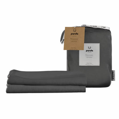 Panda 100% Bamboo Pillowcase Pair, in 4 Colours