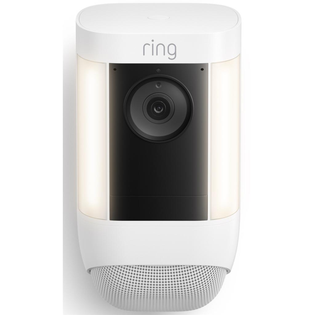 Ring Spotlight Cam 2nd Gen Battery Security Camera, White, 2 Pack
