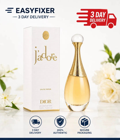 J’adore Eau de Parfum 100ml 3.4 oz for Women Floral Fragrance Spray