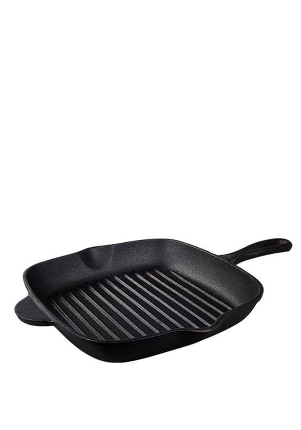 Tramontina Cast Iron Square Griddle Pan, 27cm