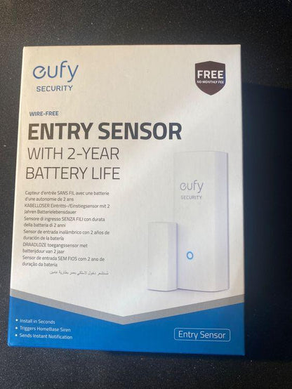 eufy Entry Sensor Bundle – 3 Pack – No Monthly Fee