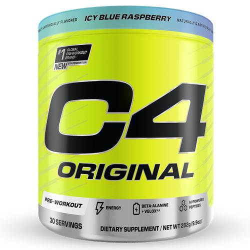 Cellucor C4 The Original Explosive Pre-Workout Icy Blue Raspberry, 2 x 198g